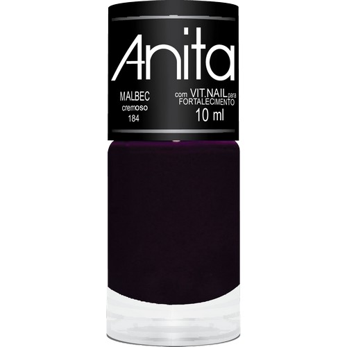 ESMALTE ANITA - 184 MALBEC - CREMOSO
